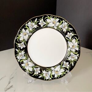 Madonna Lily Salad Plate by Royal Albert